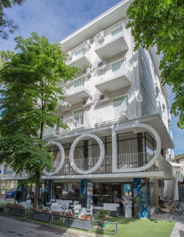 Hotel Hollywood Riccione Exterior foto